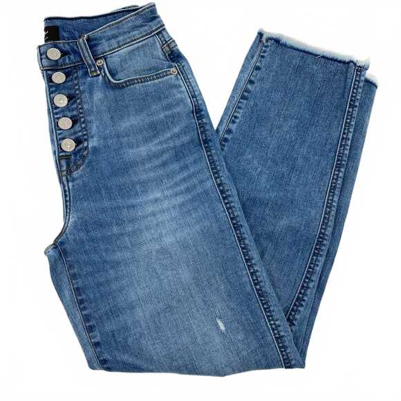 7 For All Mankind Denim - 7 For All Mankind Light Wash Distressed Jeans | Women’s Size 25 Regular